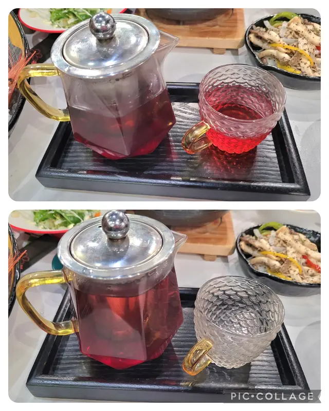 玫瑰洛神花茶