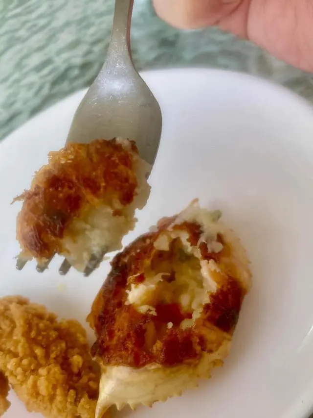 小食拼盤摩天輪:釀蟹蓋