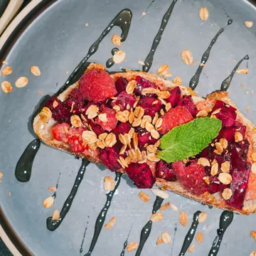 mixed fruit toast