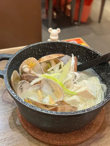 清酒湯大蜆手打烏冬