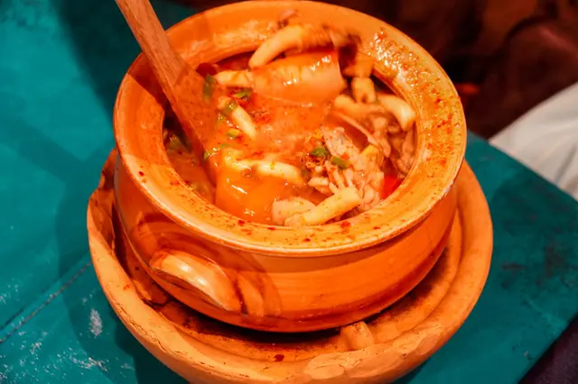 大頭蝦冬蔭公湯 (細)