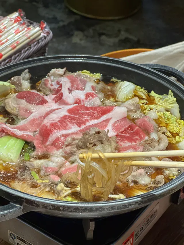 牛肉壽喜燒