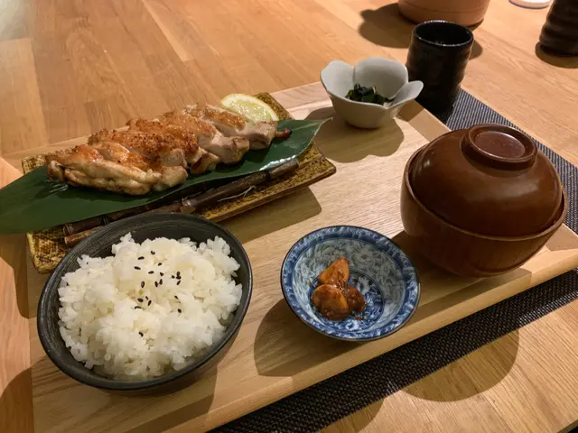 柚子胡椒雞扒定食