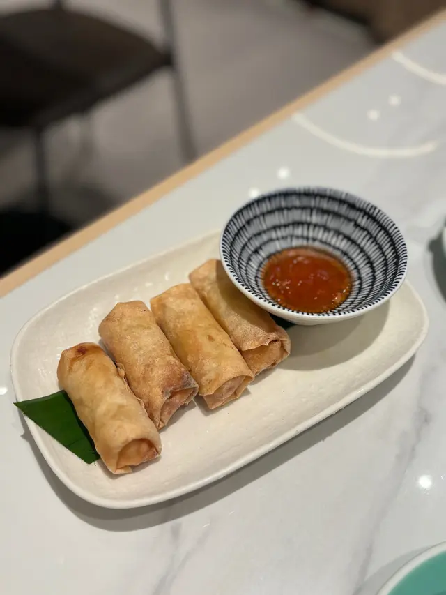 炸素春卷