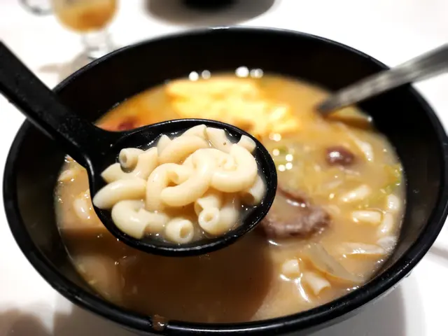 沙爹牛肉滑蛋通粉 