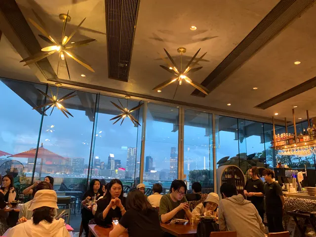 無敵維港的景色