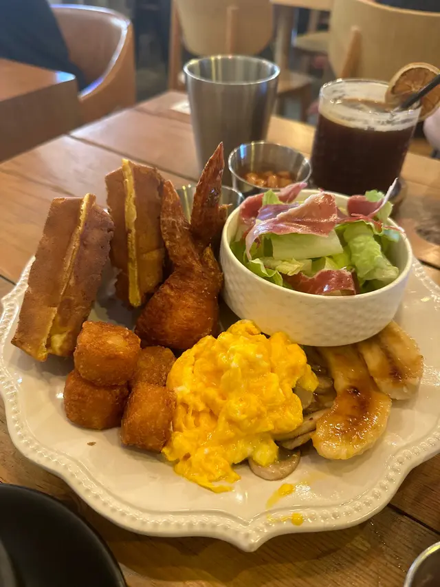 明太子雞翼全日早餐