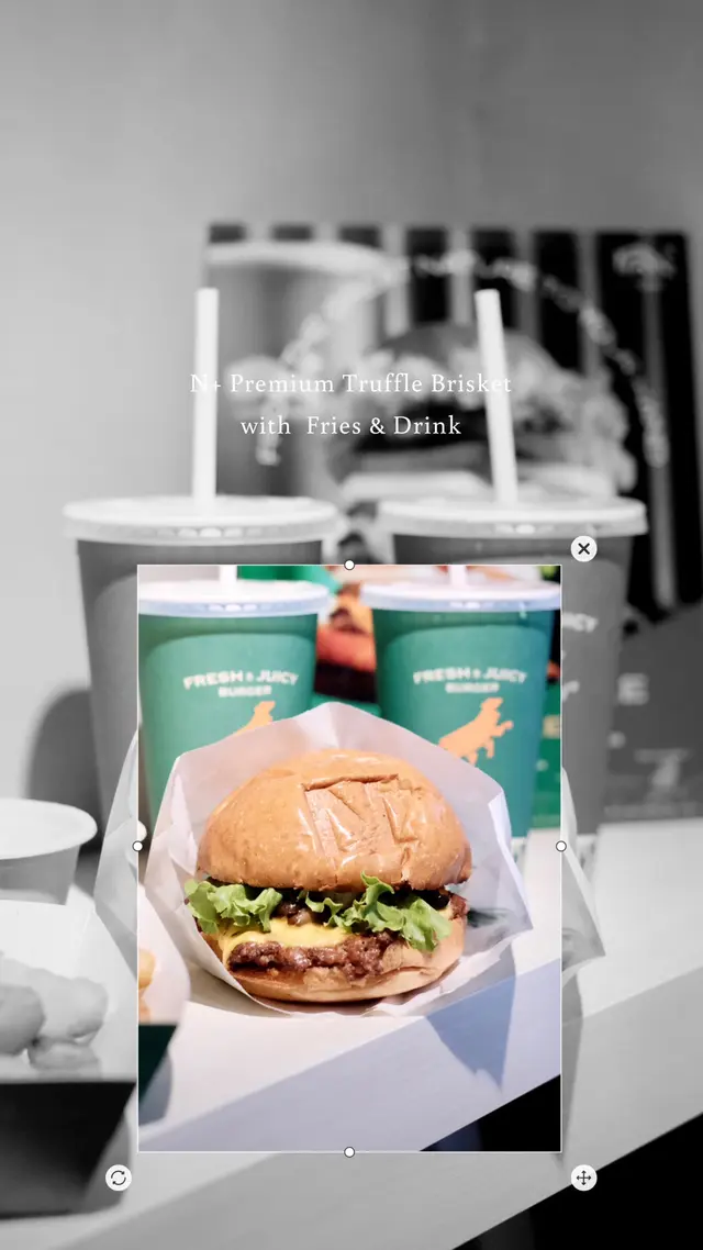 特級松露醬牛前腩漢堡香氣十足🎶
澳洲頂級安格斯牛前腩口感柔軟多汁🥩
松露醬的香氣則進一步提升了整體的味道🤩
給人一種濃郁豪華的感覺🖤