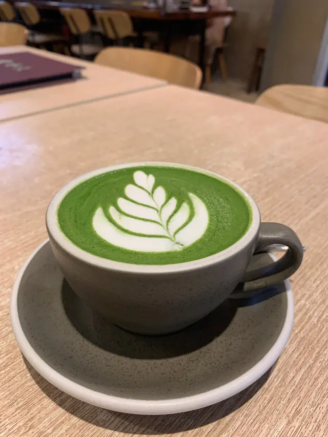 山政小山園槙之白抹茶鮮奶