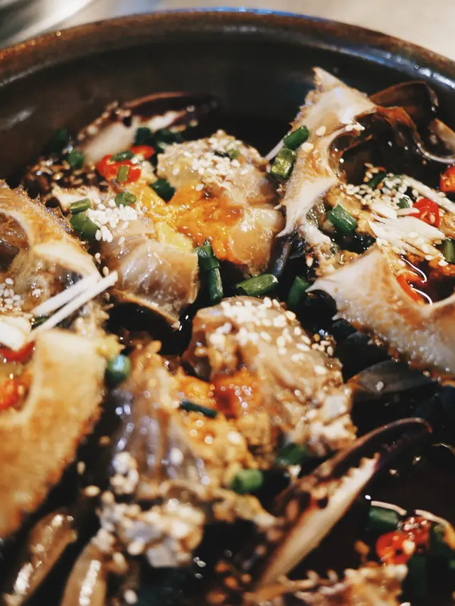 韓式醬油海鮮拼盤