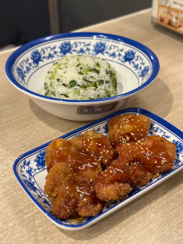 糖醋炸排骨菜飯