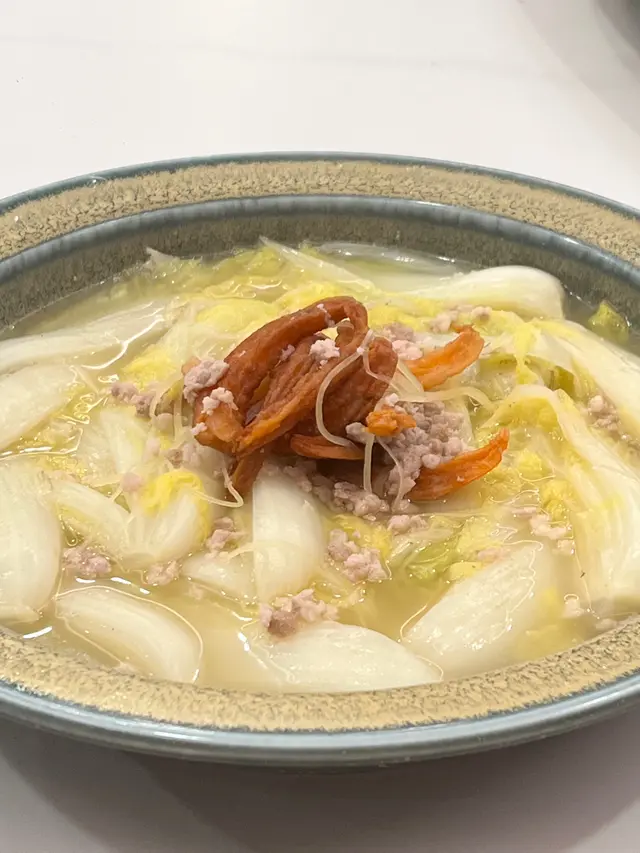 金勾肉末浸時蔬