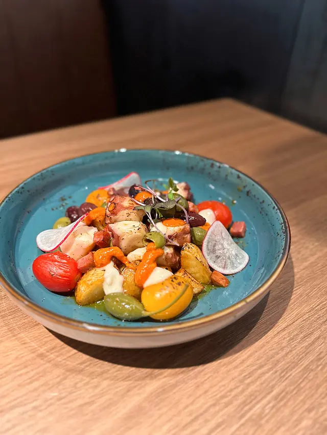 西班牙風味烤八爪魚