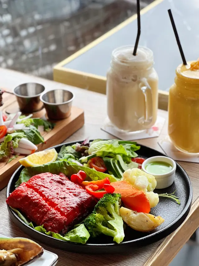 香料烤比目魚柳