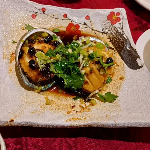 豆豉果皮蒸鮑魚