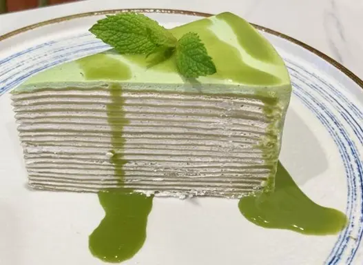 綠茶千層蛋糕