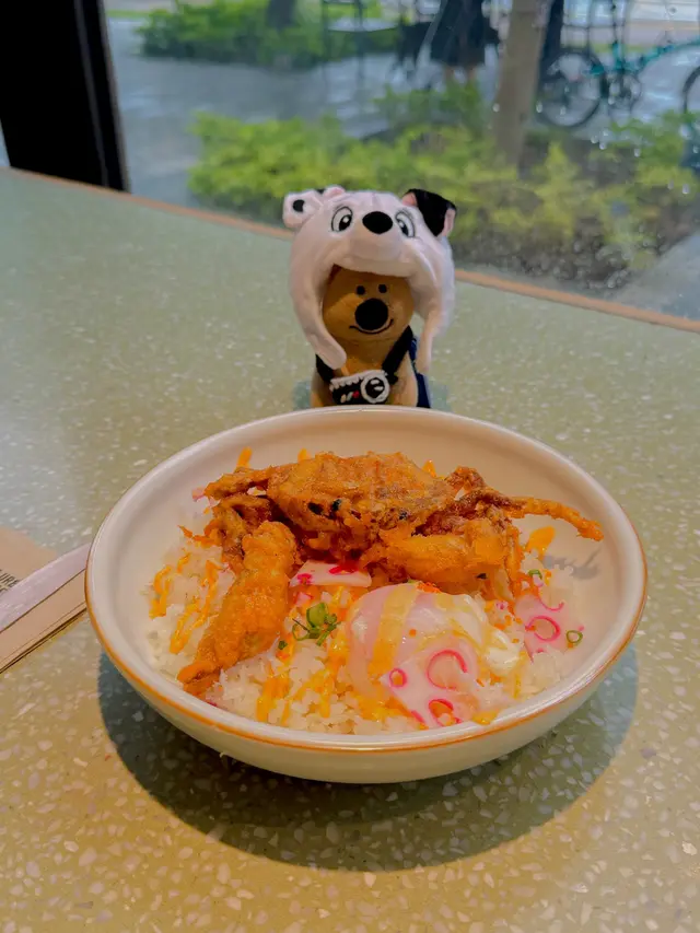 松葉蟹肉軟殼蟹飯