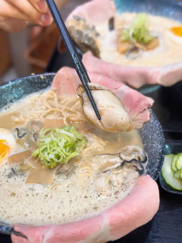 終極之廣島牡蠣濃湯拉麵