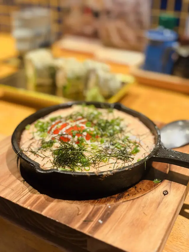 山芋明太子鐵板燒