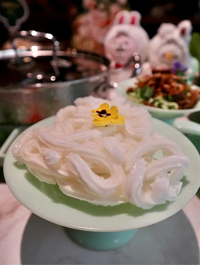 椰林心形粉