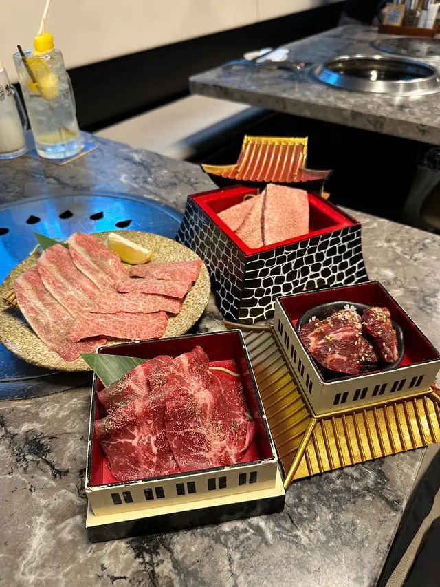 大阪城牛五點盛合