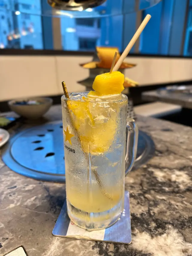 古早冰菠蘿柚子梳打