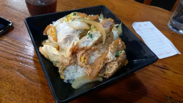 滑蛋豬扒飯