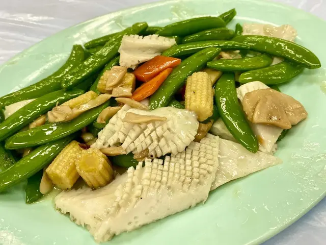 蜜豆鮮魷