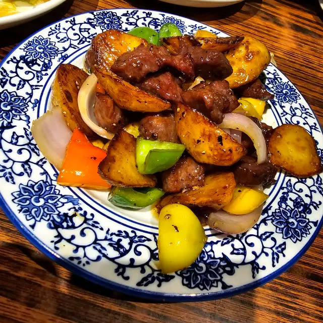 蜜餞薯仔牛柳粒