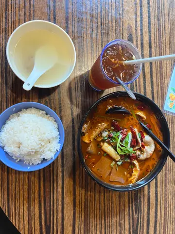 毛血旺午市套餐+凍檸茶