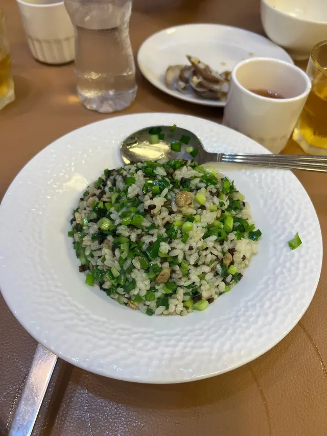 蜆肉撈飯