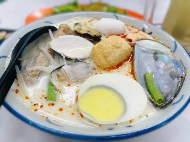 檳城白咖哩海鮮麵