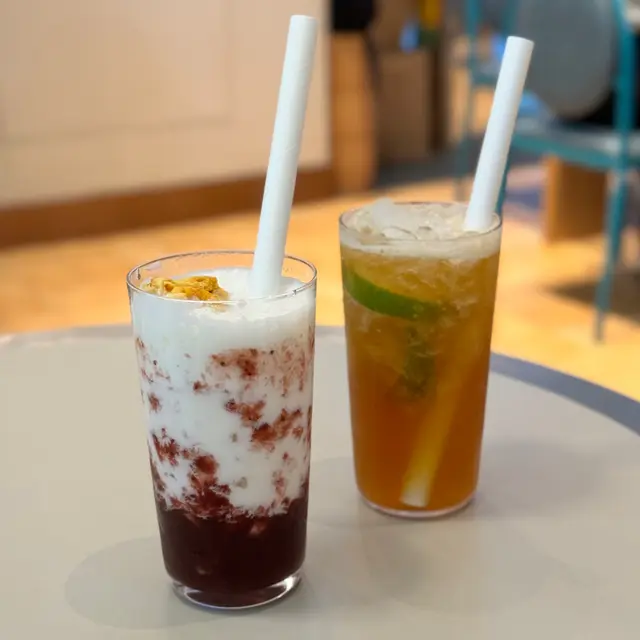 草莓鮮奶|阿薩姆手打香檸茶