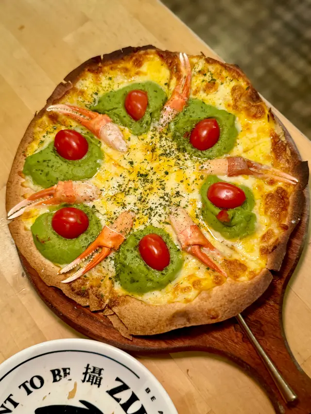 好邪惡嘅鹹蛋牛油果蟹肉比薩食左先講減肥