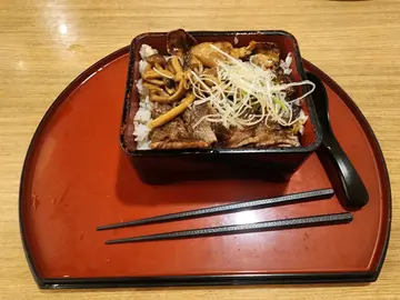 宮崎和牛豚肉雙拼飯