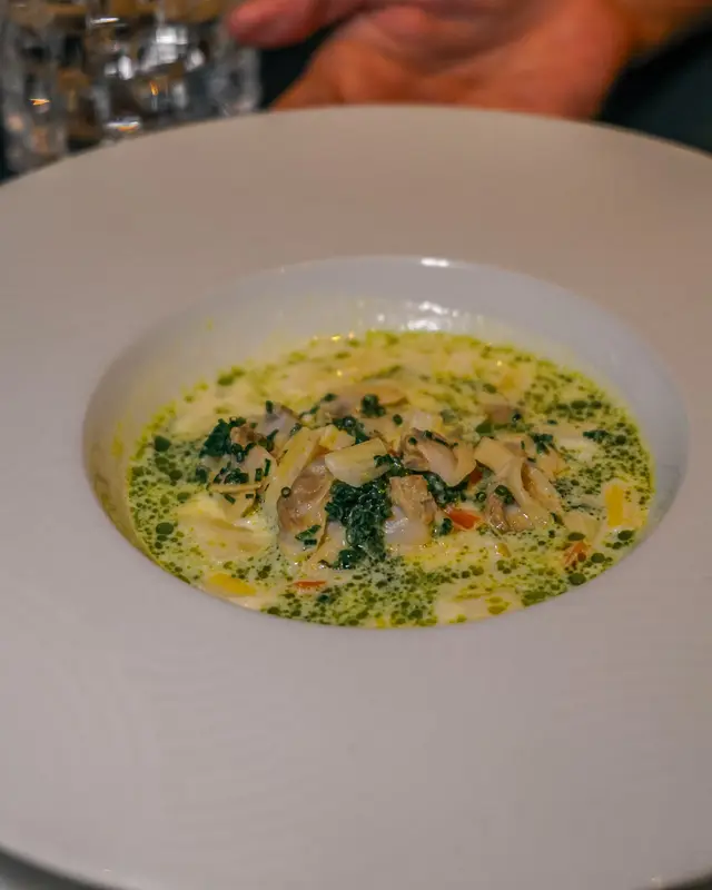 新英倫周打蜆湯