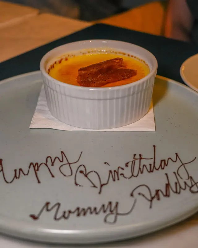 Orange & Cardamom Crème Brûlée