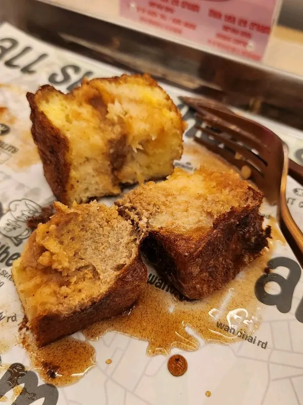 玉桂蘋果西多士