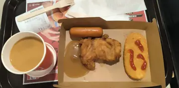 雞扒醒晨早餐