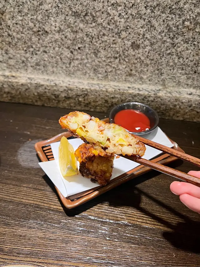 唐揚青森魷魚餅