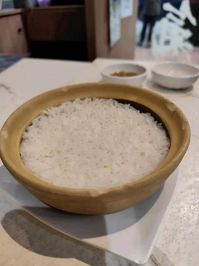 砂煲白飯