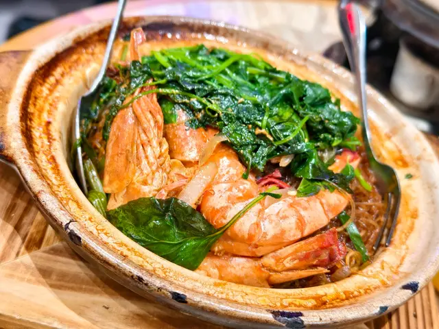 金不換虎蝦粉絲煲