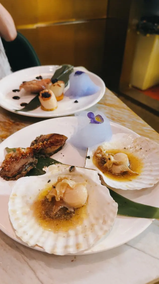 鐵板海鮮兩品