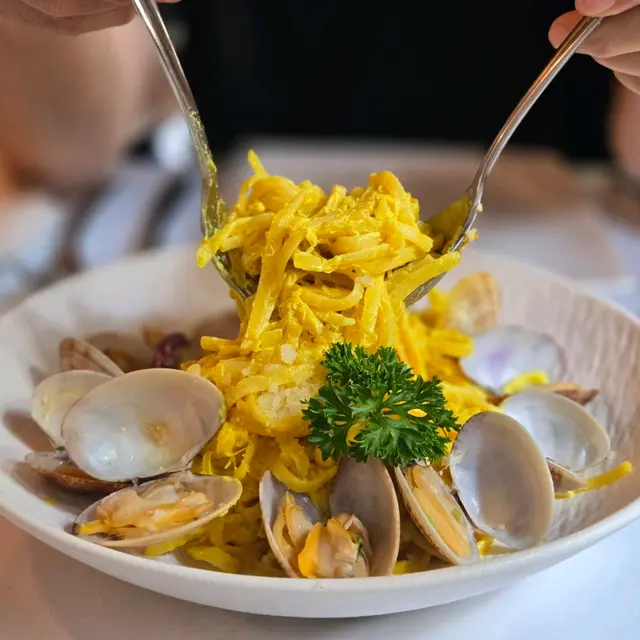 葡式芝士海鮮意大利扁麵