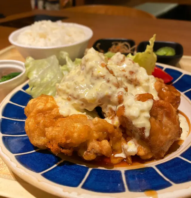 南蠻炸雞定食 