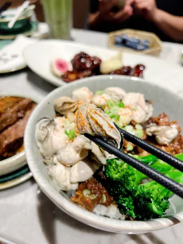 鲜蚵手工安格斯卤牛肉饭