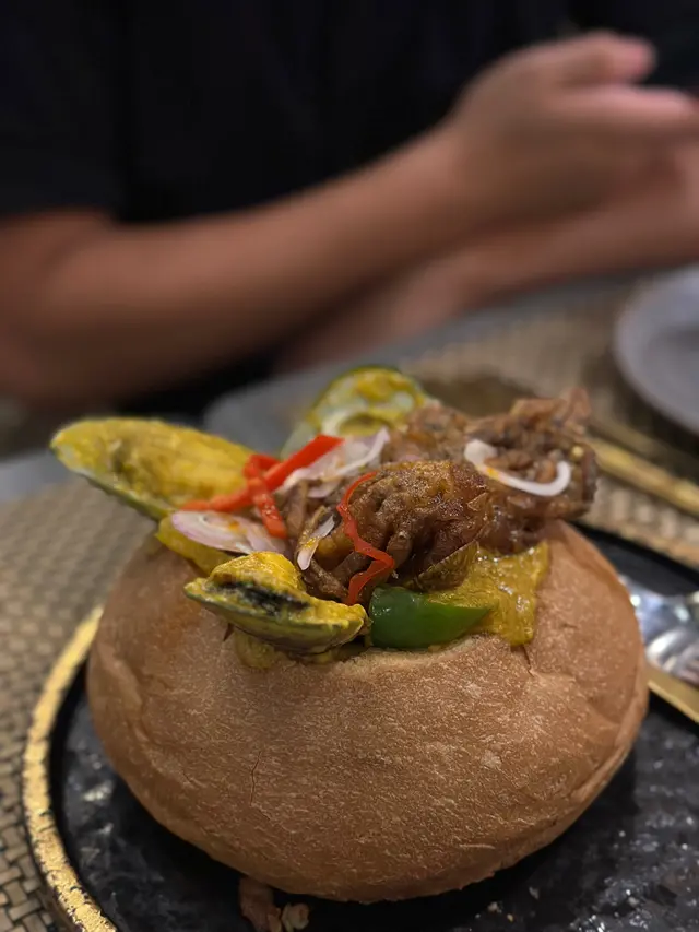 海鮮咖喱農夫包