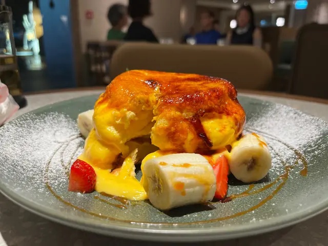 Banoffee Creme Brulee Pancake