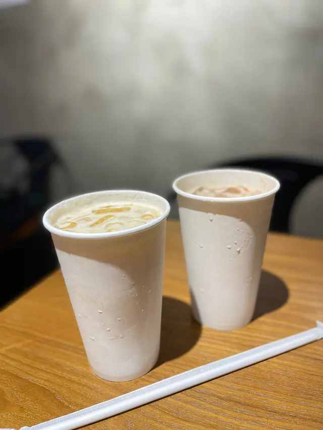 茉香奶綠&仙草奶茶