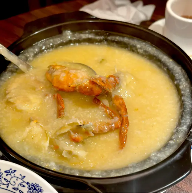 砂鍋水蟹粥